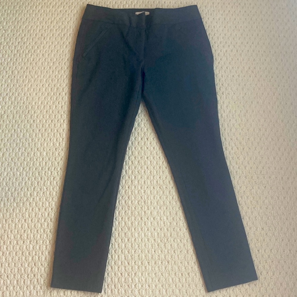 Loft medium grey pants. Modern fit, size 6. Smoke and pet free home.